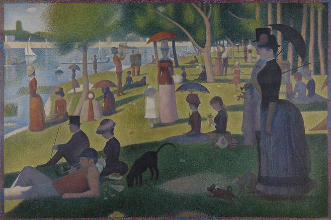 쇠라作 ‘A Sunday on La Grande Jatte’