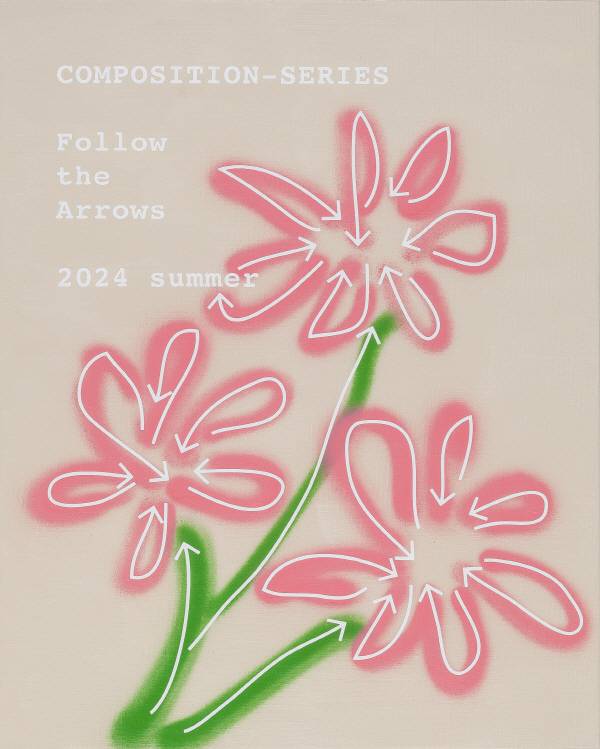 김승현 Composition-series 2024 acrylic on canvas 72.7x90.9cm