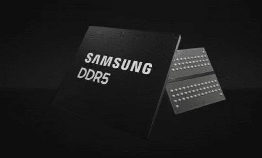 삼성전자 DDR5 제품 모습. 삼성전자 제공.