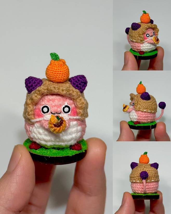 감귤타르트 핑크빈.jpeg 하나뿐인 제주도 메이플 굿즈