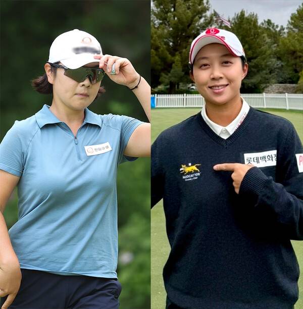 2025년 일본여자프로골프(JLPGA) 투어에 요넥스 레이디스 골프토너먼트에 출전한 이민영 프로(사진제공=KLPGA). 김효주 프로(사진제공=매드캐토스)