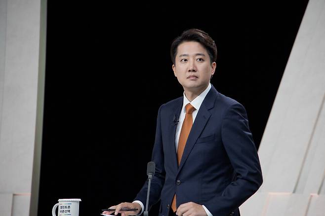 2025년 5월27일 제21대 대선 후보 3차 TV토론회를 앞두고 있는 이준석 개혁신당 후보. 국회사진기자단