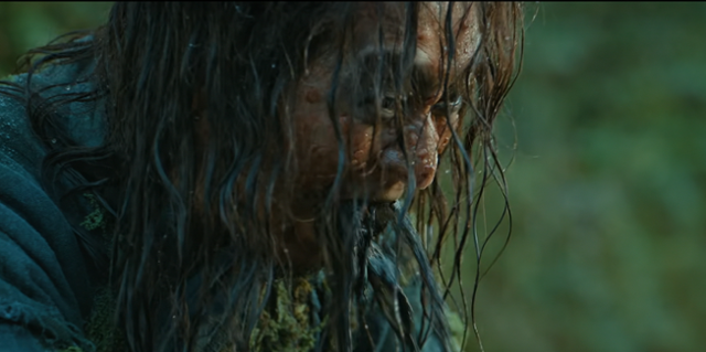 '귀궁'에서 입으로 검은 물을 뿜는 수살귀 방막돌. SBS 캡처