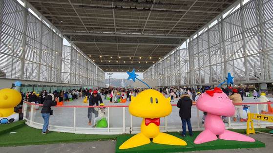 대전 엑스포시민광장에 설치한 꿈씨 캐릭터. 사진 대전시