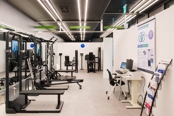 개인의 건강 데이터에 기반한 맞춤형 근력 운동이 가능한 퍼스널핏 스튜디오 전경. [사진 서울시]