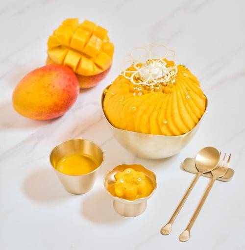 포시즌스호텔서울의 제주 애플망고 빙수.  /사진=포시즌스호텔서울