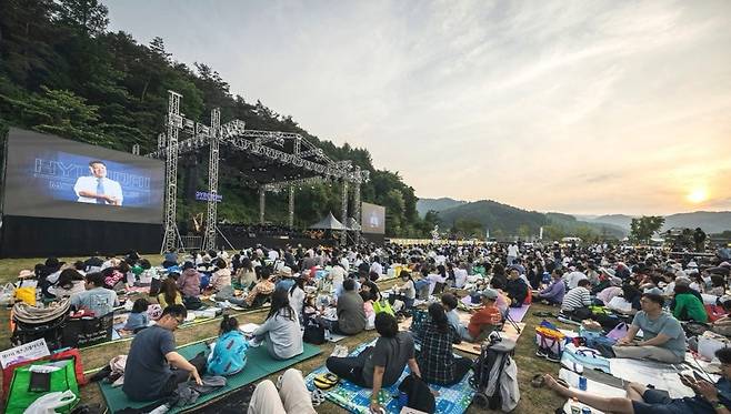 지난 6~8일 강원 평창 계촌마을에서 열린 계촌클래식축제. 현대차 정몽구재단 제공