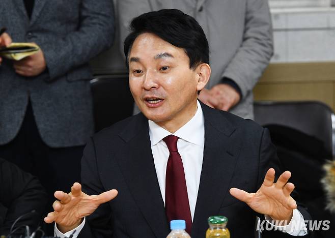 원희룡 전 국토교통부 장관. 쿠키뉴스 자료사진