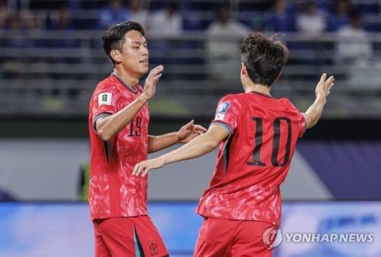 골세리머니를 펼치는 오세훈 / 사진=연합뉴스