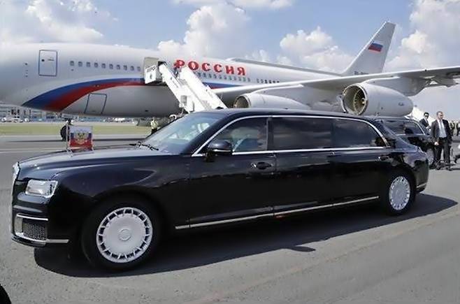 푸틴 러시아 대통령의 전용차 [사진출처=연합뉴스]