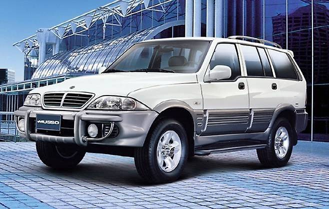 중동과 아프리카 등지에서 대통령 전용차로 사용된 쌍용차 무쏘 [사진출처=매경DB]