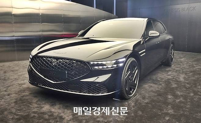 제네시스 G90 블랙 [사진촬영=최기성 매경 디지털뉴스룸 기자]