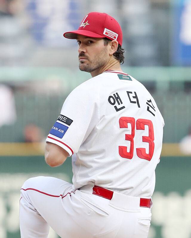 SSG 랜더스 드류 앤더슨./SSG 랜더스