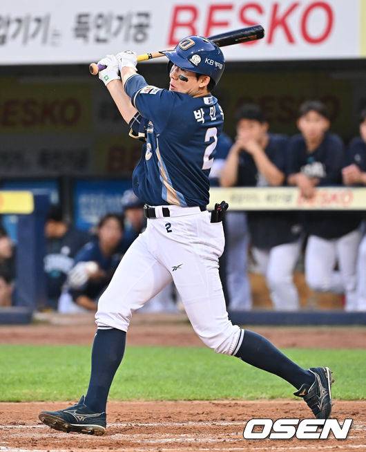 [OSEN=대구, 이석우 기자]  NC 다이노스 박민우 017 2025.06.06 / foto0307@osen.co.kr