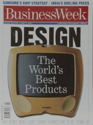 1997년 6월 2일 미국의 경제 주간지 ‘비즈니스위크’는 삼성전자의 디자인을 주제로 표지를 만들었다. 삼성 50년사