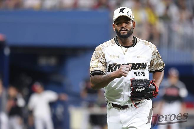 ▲ 키움 라울 알칸타라 ⓒ 키움 히어로즈