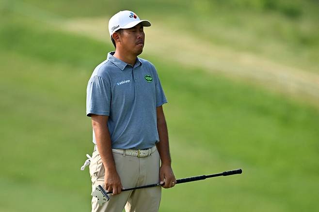 ▲ 안병훈이 미국프로골프(PGA) 투어 RBC 캐나다 오픈 셋째날 선두와 3타 차로 격차를 줄여 최종 라운드에서 역전 우승에 도전할 발판을 마련했다.ⓒ연합뉴스 / AFP