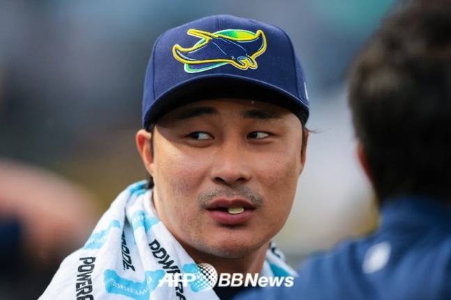 탬파베이 레이스 김하성. /AFPBBNews=뉴스1