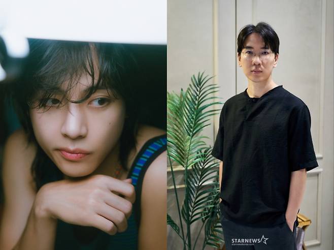 방탄소년단 뷔와 엄태화 감독