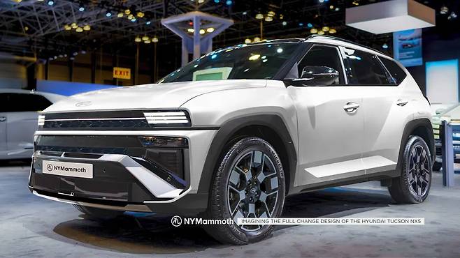 현대차 투싼 풀체인지 예상도