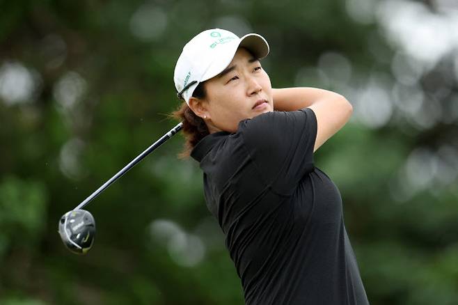 이일희가 LPGA 투어 숍라이트 클래식 2라운드 8번홀에서 경기하고 있다. (사진=AFPBBNews)