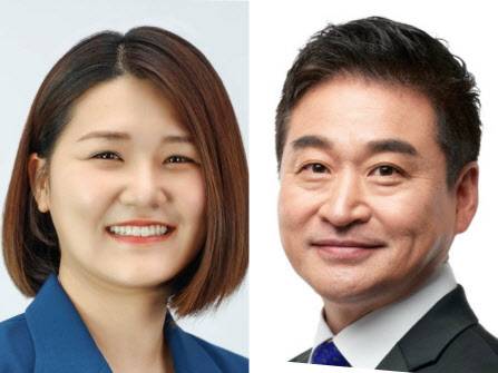 비례대표 의원직 승계가 9일자로 확정된 손솔·최혁진 의원.