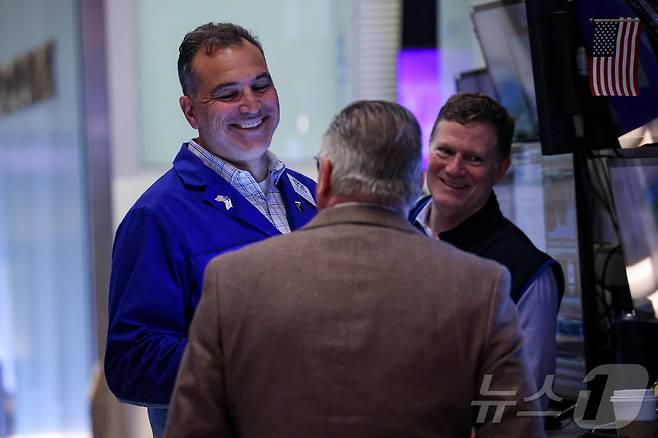 뉴욕증권거래소 트레이더들 ⓒ 로이터=뉴스1