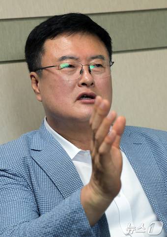 김대현 한국카지노업관광협회 상근부회장이 4일 오전 서울 종로구 새문안로 한국카지노업관광협회에서 뉴스1과 인터뷰를 하고 있다. ⓒ News1 박정호 기자