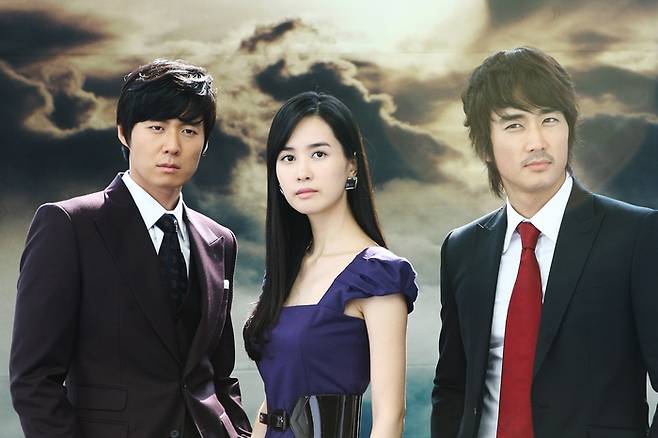 MBC ‘에덴의 동쪽’ 연정훈 이다해 송승헌(왼쪽부터)