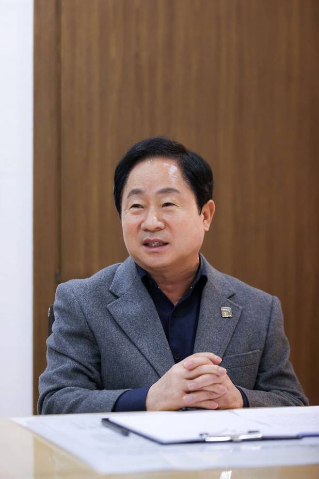 주광덕 남양주시장. 남양주시 제공