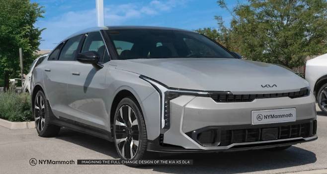 기아 K5 풀체인지 렌더링(출처:뉴욕맘모스)