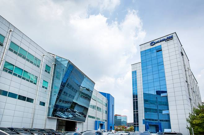 원익피앤이 수원 본사 전경. (사진=원익피앤이)