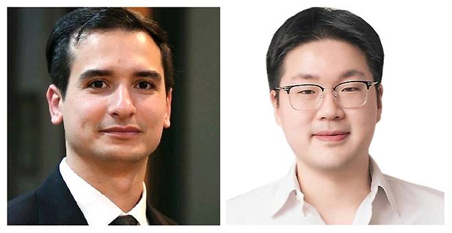 제1저자인 호세인자데 박사과정(왼쪽)과 김익현 교수(교신저자)