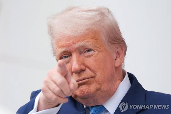 도널드 트럼프 미국 대통령. 연합뉴스