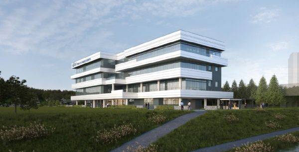 충남도가 구축 예정인 자율주행·차량용 반도체 종합지원센터 조감도. 충남도 제공