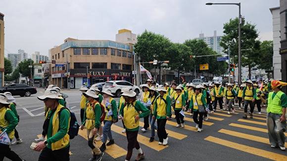 ‘2025년 대구경북 희망! 세상을 이야기하다’ 캠페인이 펼쳐지고 있다 [사진=(사)한국백혈병소아암협회 대구경북지회]