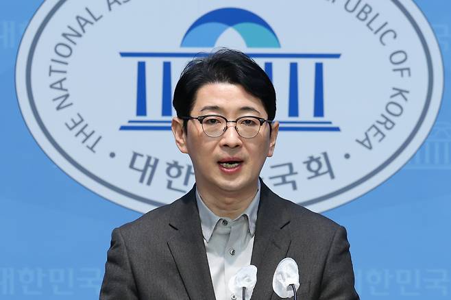 국민의힘 법률자문위원장인 주진우 의원. 뉴스1