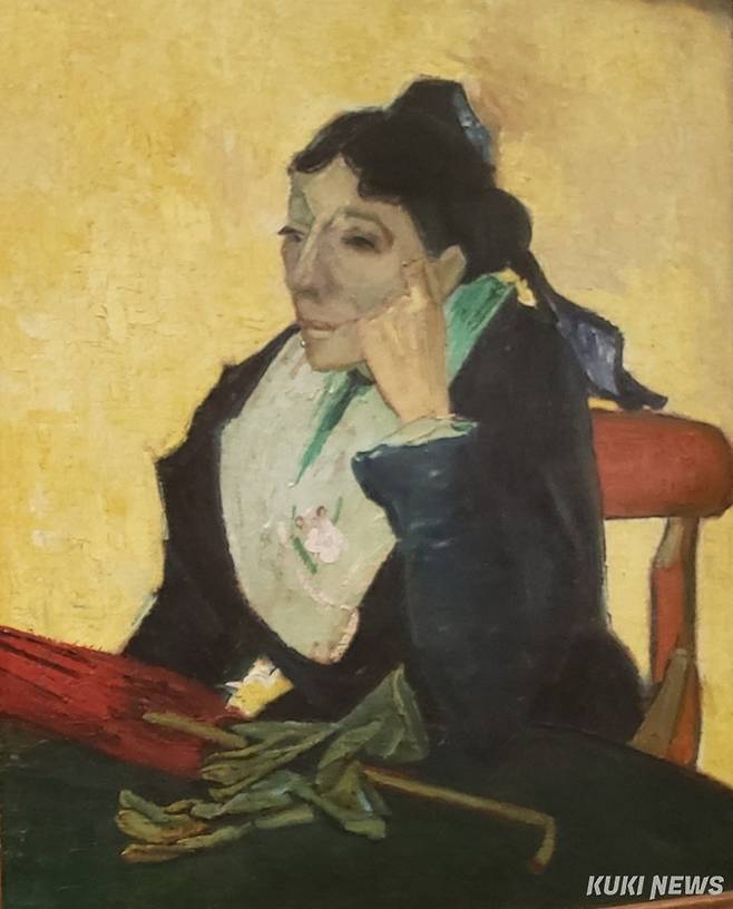 빈센트 반 고흐, 아를의 여인, 1888, 캔버스에 유채, 오르세 미술관