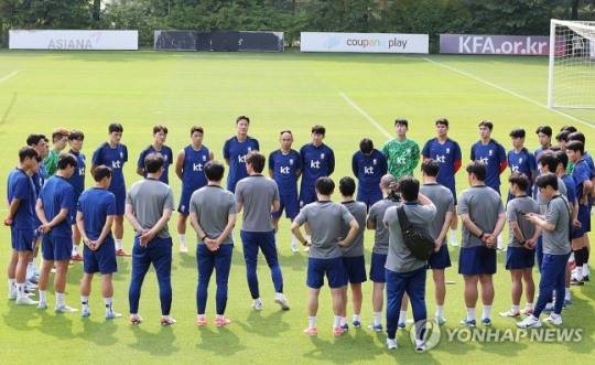 월드컵예선 최종전 앞둔 대표팀 / 사진=연합뉴스