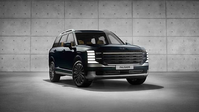 현대차가 올해 하반기 미국에 선보일 팰리세이드 HEV