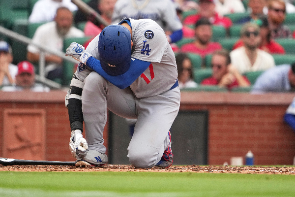 다저스 타선은 지난 두 경기에서 많은 일을 하지 못했다. 사진= AP= 연합뉴스 제공