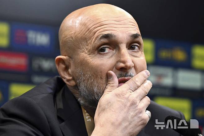 [도르트문트=AP/뉴시스]스팔레티 이탈리아 축구대표팀 감독 경질. 2025.03.22.