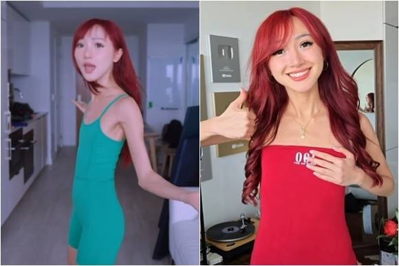 평평한 가슴에도 자기 몸을 사랑하자는 콘텐츠로 인기를 얻은 유명 인플루언서가 돌연 가슴성형을 해 팬들을 실망케 했다. 인스타그램(@clara_dao) 캡처