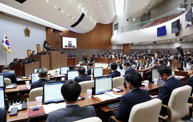 충남도의회 본회의 [충남도의회 제공. 재판매 및 DB 금지]