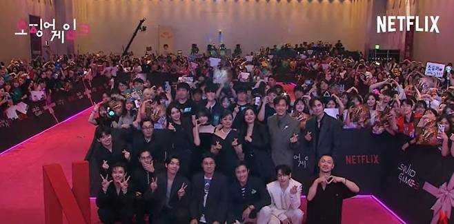 '오징어 게임' 시즌3 쇼케이스: 오징어 게임 메모리얼 [넷플릭스 유튜브 생중계 캡처. 재판매 및 DB 금지]