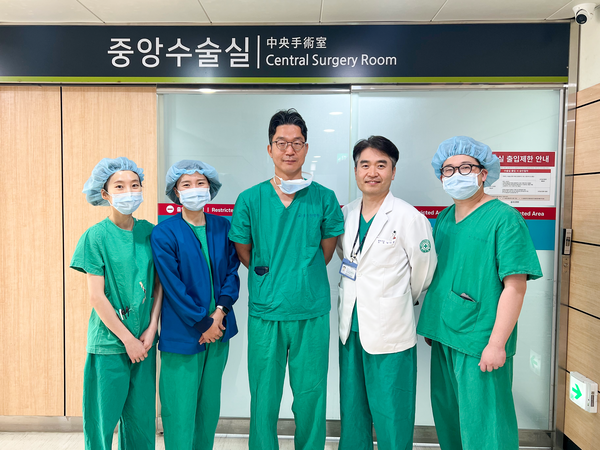 신속한 협진으로 응급환자 구한 동수원병원 의료진들. /동수원병원 제공