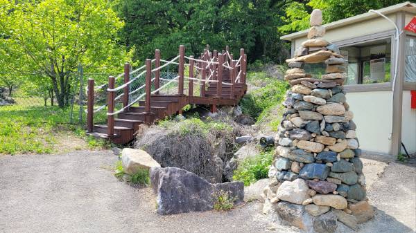 성황사에서 진입하는 '너추리길' 입구 모습. 김범진기자