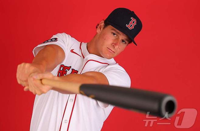 보스턴 레드삭스 외야수 로만 앤서니가 10일(한국시간) 메이저리그 로스터에 합류했다. ⓒ AFP=뉴스1