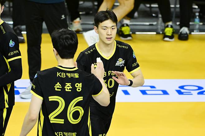 KB손해보험 지은우. 사진제공=KOVO