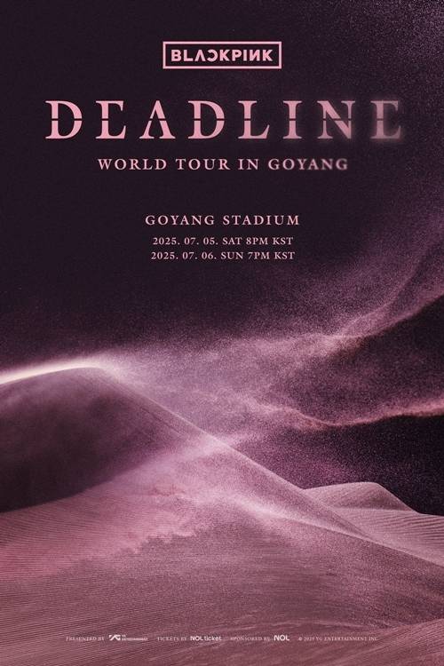 블랙핑크, 고양 콘서트 포스터 공개... 최정점 공연 예고(제공: YG엔터테인먼트)